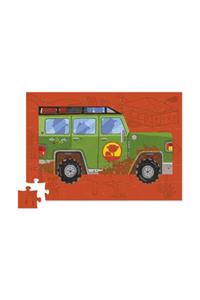 Crocodile Creek 48 Parça Araçlar Puzzle - Jeep /