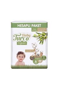 Baby Turco Bebek Bezi Hesaplı Paket No:6 40lı