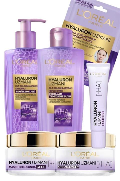 L'Oreal Paris Loreal Hyaluron Uzmanı Cilt Bakım Seti 6