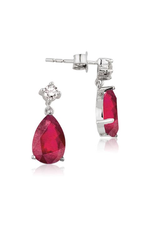 Emel Pırlanta 4.51 Ct. Pırlanta Yakut Küpe