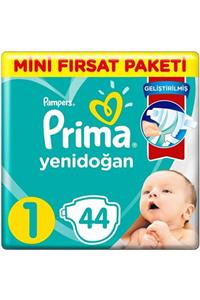 Prima Bebek Bezi 1 Beden 2-5 Kg - 44 Adet - Yenidoğan