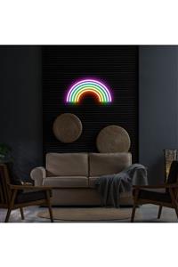 neon graph - Rainbow -led Dekoratif Duvar Aydınlatması Neon Duvar Yazısı Sihirli Led Mesajlar - Neongraph