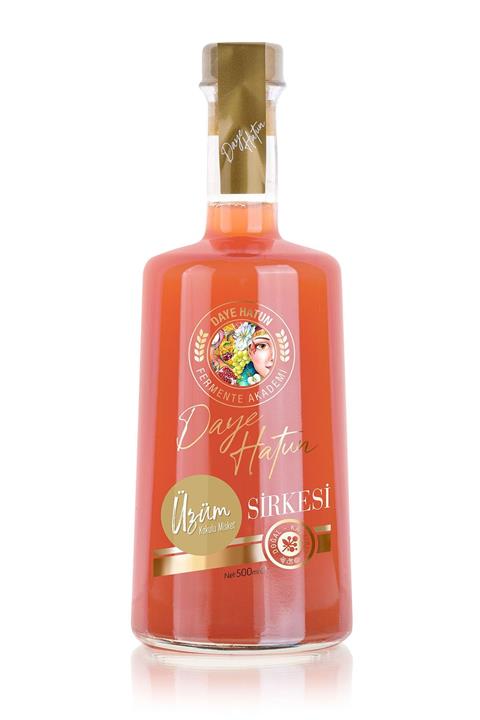 DAYE HATUN Kokulu Misket Üzüm Sirkesi / Muscatel Vinegar (500 Ml)