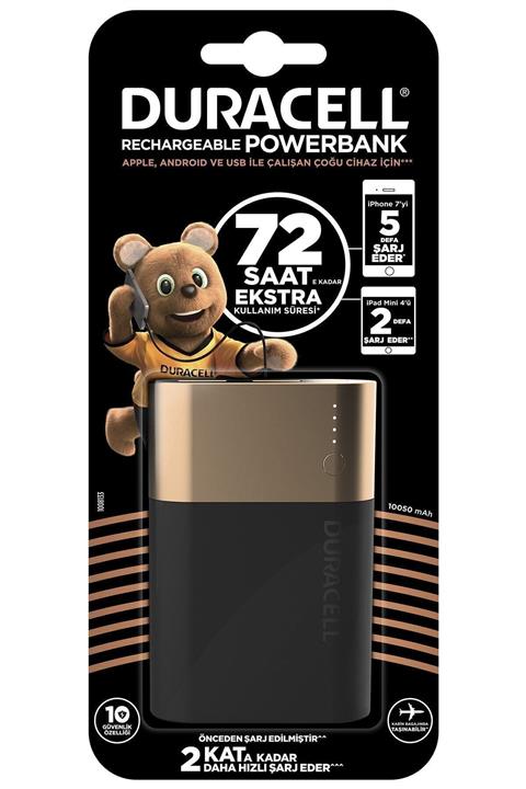 Duracel L Powerbank 10050 Mah Taşınabilir Şarj Cihazı