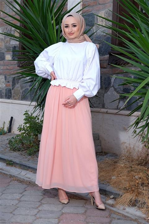 LOCCO Plıselı Etek Yavruagzı