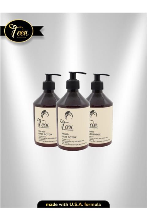 TEEN PROFESSİONAL Teen Keratin Botox 500ml 3 Adet