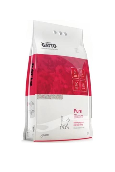 Signor Gatto Çiçek Kokulu Bentonit Ince Taneli Kedi Kumu 10 Lt.