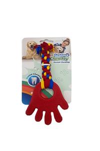HİLALSHOP Eurodog Pls.el Diş Kaşıma 17,5cm (sarı-kır-mavi)