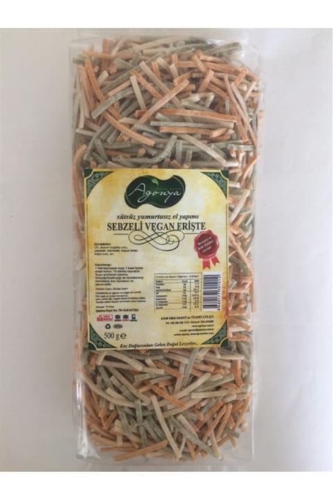 AGONYA Sebzeli Vegan Erişte 500 gr