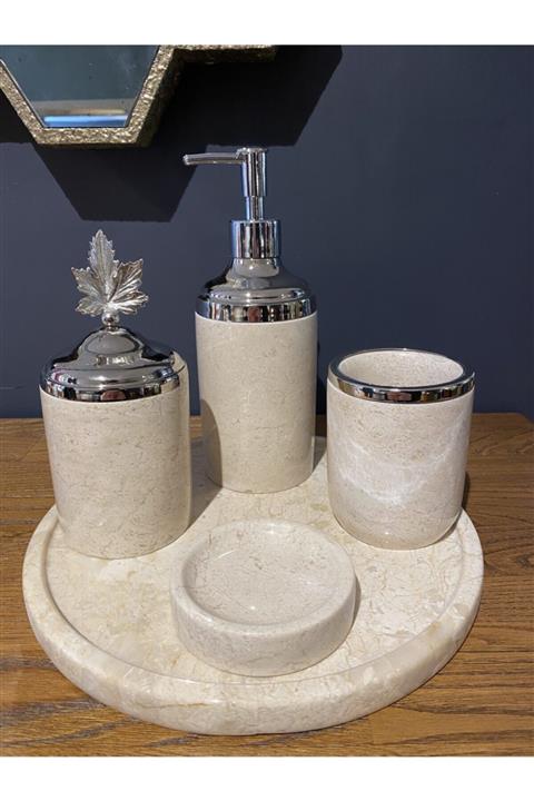 LAMEDORE Mermer Banyo Setı