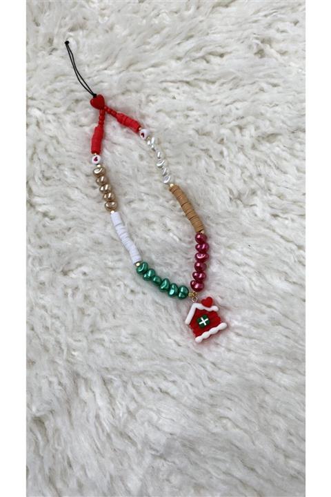 MirazTasarim Yılbaşı Konsept Telefon Askısı İpi