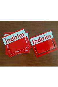 Şan Raf Önü Indirim Etiketi 10*10cm 100 Adet