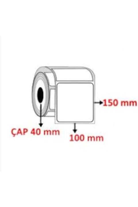 Zebra Barkod Etiketi Eko Termal 100*150 250 Li Sarım