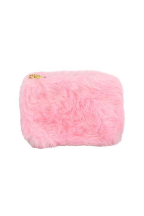 Pyrus Peluş Makyaj Çantası Pembe