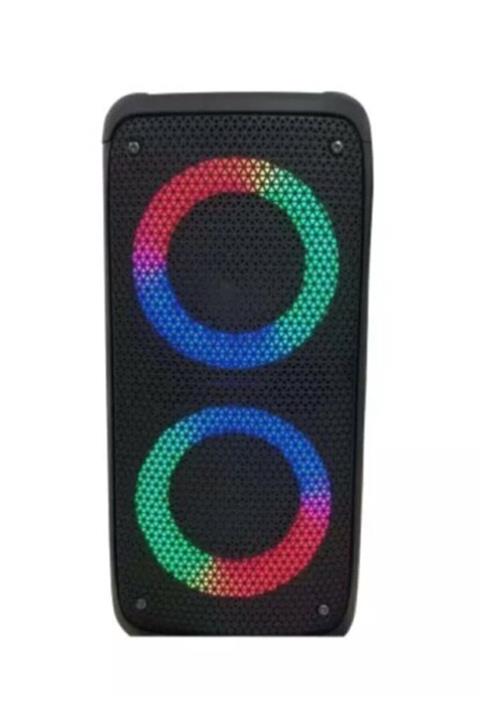 JUNGLEE Led Işıklı Bluetooth Hoparlör Fm/usb/sd Kart Taşınabilir Kablosuz Speaker