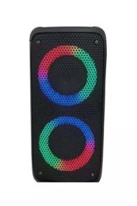 JUNGLEE Led Işıklı Bluetooth Hoparlör Fm/usb/sd Kart Taşınabilir Kablosuz Speaker