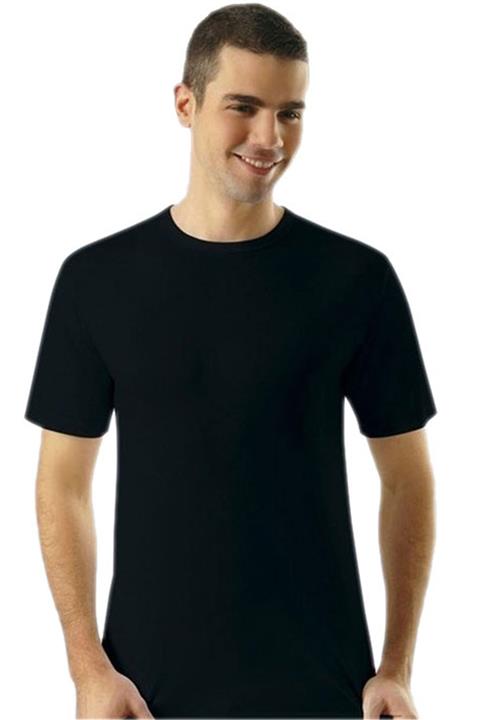 Anıt Erkek Siyah 3 Adet Sıfır Yaka Pamuklu Fanila