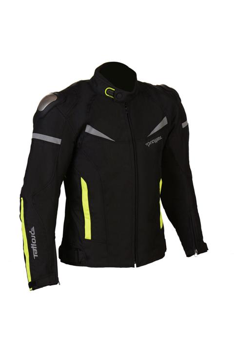 Prohel Colombıa Neon Sarı Hörgüçlü 4 Mevism Motosiklet Montu