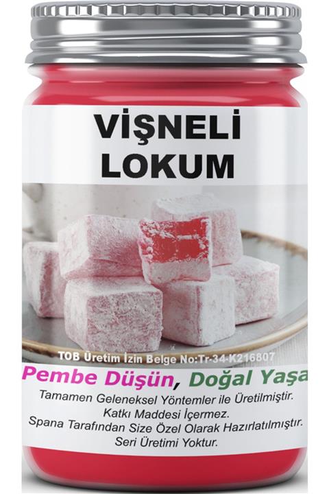 SPANA Ev Yapımı Katkısız Vişneli Lokum 330 gr