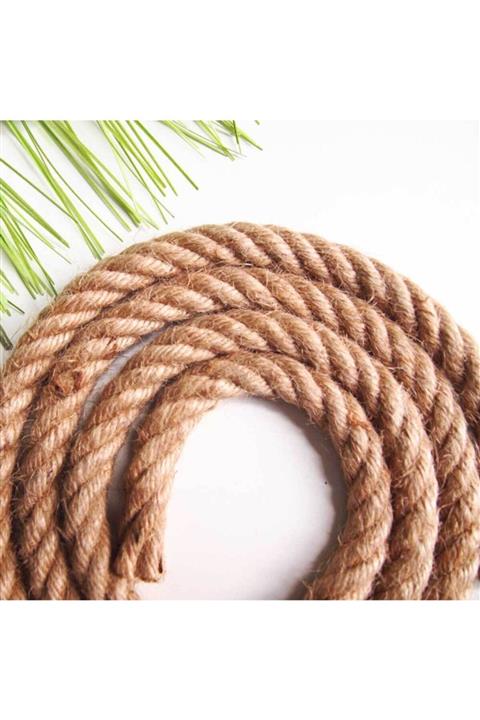 izmir Bitpazarı 4 mm 20 Metre Jüt Halat İp