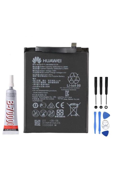 TURANTECH Huaweı Nova 3i UyumluPil Batarya 3240 Mah Hb356687ecw