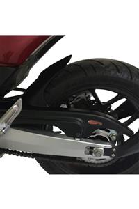 GP KOMPOZİT Honda Nc 700 S  750 S 2012-2020 Uyumlu Zincir Korumalı Kısa Arka Çamurluk Siyah