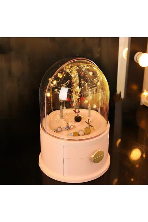 Weile Pembe Takı Ve Aksesuar Kutusu