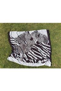 iluconcept Kadın Zebra Desenli Renkli Uzun Kısa Bağlamalı Pareo