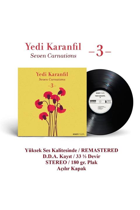 Esen Müzik Yedi Karanfil - 3 (plak)