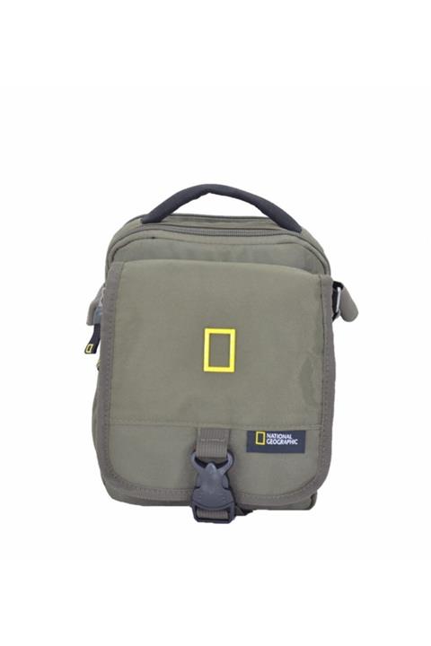 NATIONAL GEOGRAPHIC Tokalı Postacı Askılı Çanta 25x20 Yeşil