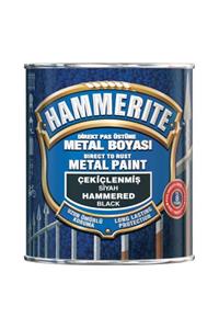 Hammerite 0.75lt Çekiçlenmiş Siyah - Gümüşgri-2.5 lt