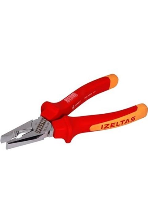 İzeltaş 180mm 1000v Izoleli Elektrikçi Kombıne Pense