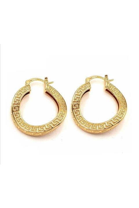 Welch Gold Çelik Halka Küpe