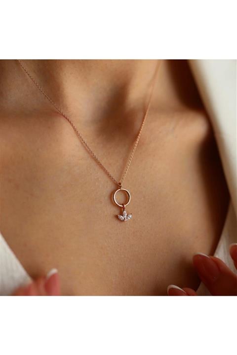 Kuyumcudan Halka Lotus Kolye