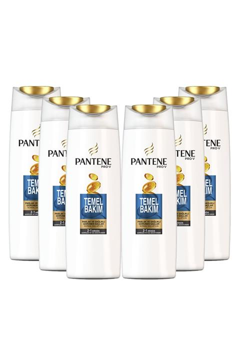Pantene Temel Bakım Şampuan 6x500 3000 ml