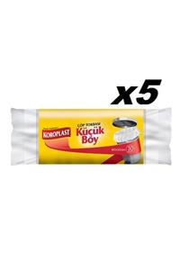 Koroplast Güçlü Küçük Boy 30 Lu Çöp Torbası X 5 Paket