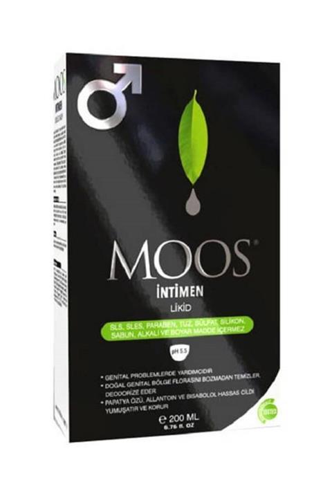 Moos Intimen Likid 200 Ml (erkekler Için Genital Bölge Temizliğici)