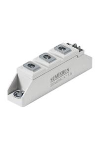 semikron Skkt 106/12 E Thyrıstor Mod.dual 106a 1200v Chassıs