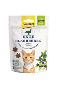 Gimcat Tahılsız Ördek Ve Yabanmersinli Atıştırmalık Kedi Ödül Bisküvisi 60 gr