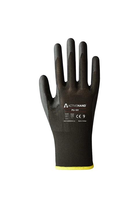 ACTIVEHAND Active Hand 10 Numara Pu 101 Poliüretan Kaplı Hassas Montaj Eldiveni (10 Çift)