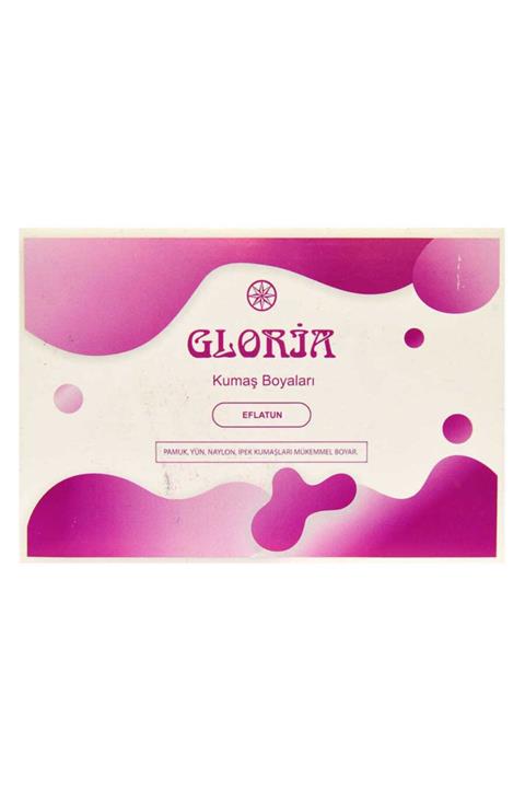 Gloria Kumaş Boyası Eflatun 10gr Pkt