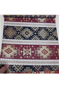 Evimstil Şark Köşesi Kilim Desenli Dokuma Kumaş