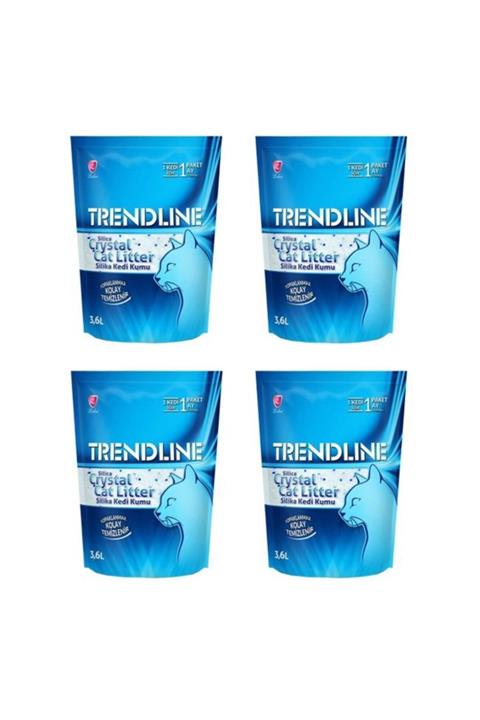 Trendline Silika Kedi Kumu 3,6 Lt X 4 Adet
