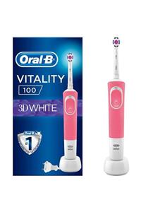 OralB 3d White Pembe Vitality Şarjlı Diş Fırçası