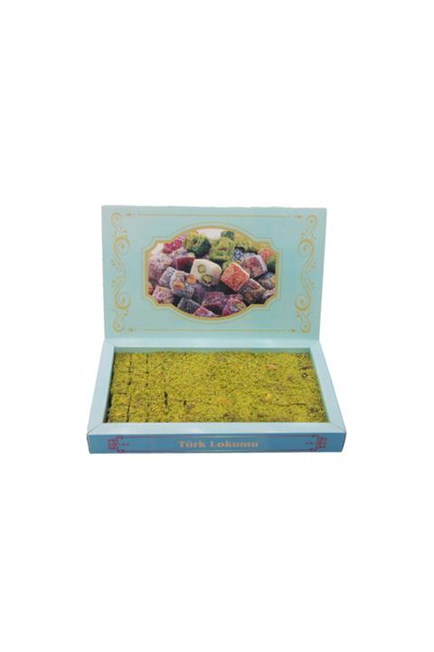 LokumBox Boz Antep Fıstıklı Lokum 1000gr