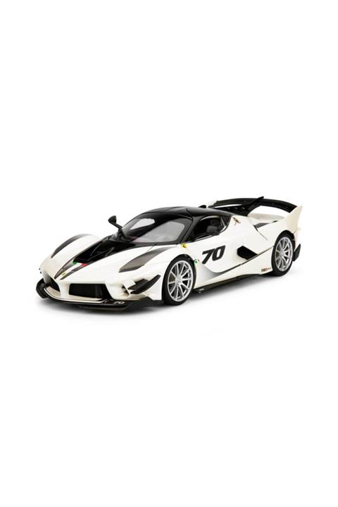 BBURAGO Yılın Ilk Fırsatları - 1:18 Ferrari Fxx K Evo Model Araba - ™ Beyaz At®
