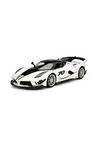 BBURAGO Yılın Ilk Fırsatları - 1:18 Ferrari Fxx K Evo Model Araba - ™ Beyaz At®