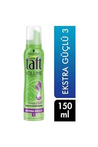 Taft Saç Köpüğü 150 Ml Volume