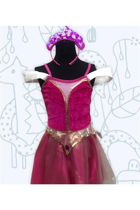 KELEBEK KOSTÜM Kız Çocuk Uyuyan Güzel Prenses Kostüm