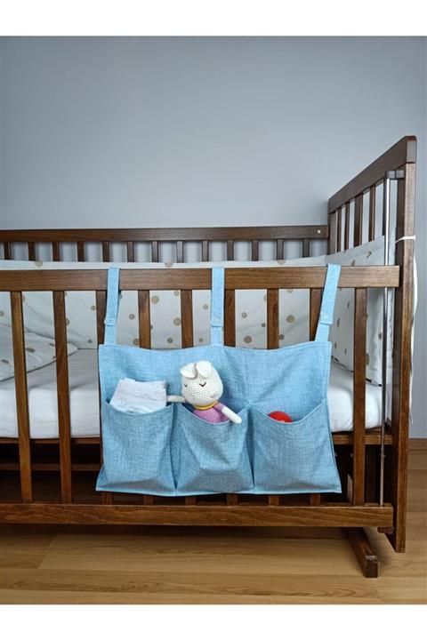 Handmade Bebek Beşik Yanı Organizer
